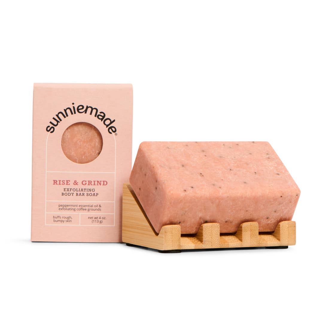 Sunniemade Rise & Grind Exfoliating Body Bar Soap