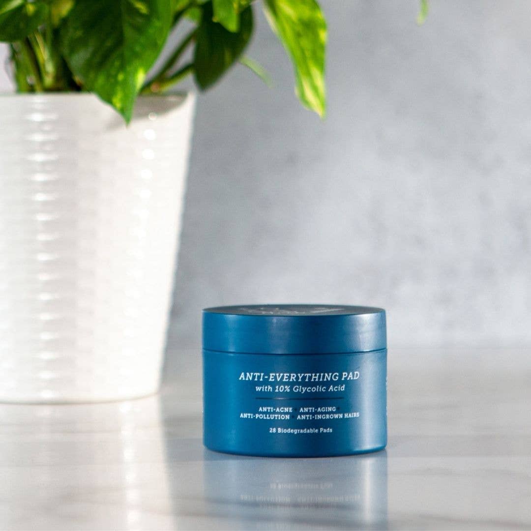 Oars + Alps Men’s Exfoliating Face Wipes, Glycolic & Salicylic Acid Pads