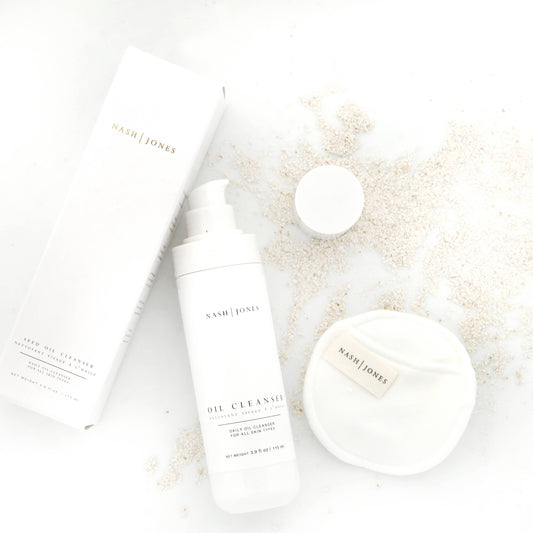 Nash + Jones Seed Cleansing Oil: Clean ingredient Face Oil Cleanser