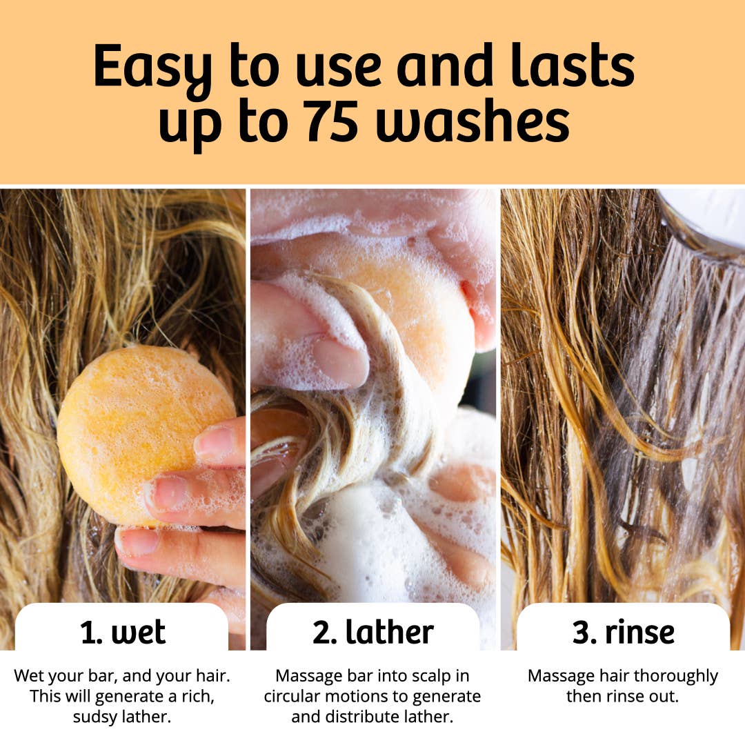 Sunniemade Chia Glow Smoothing Shampoo Bar