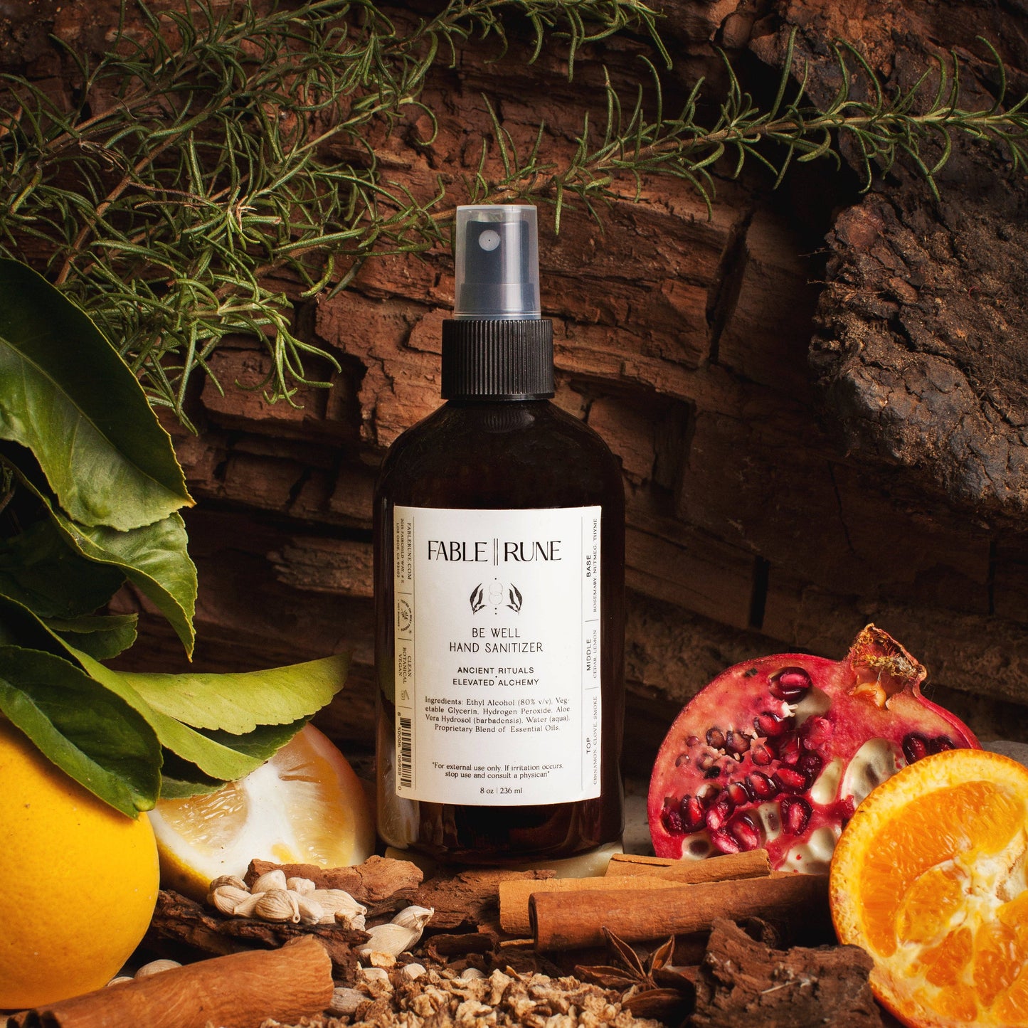 Fablerune Hand Sanitizing Mist - Be Well: 2oz