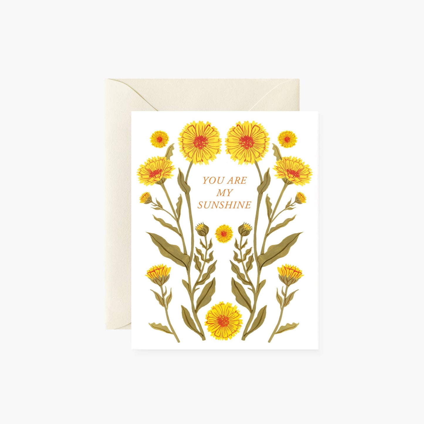 Botanica Paper Co. Calendula My Sunshine Card