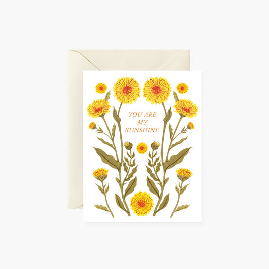 Botanica Paper Co. Calendula My Sunshine Card