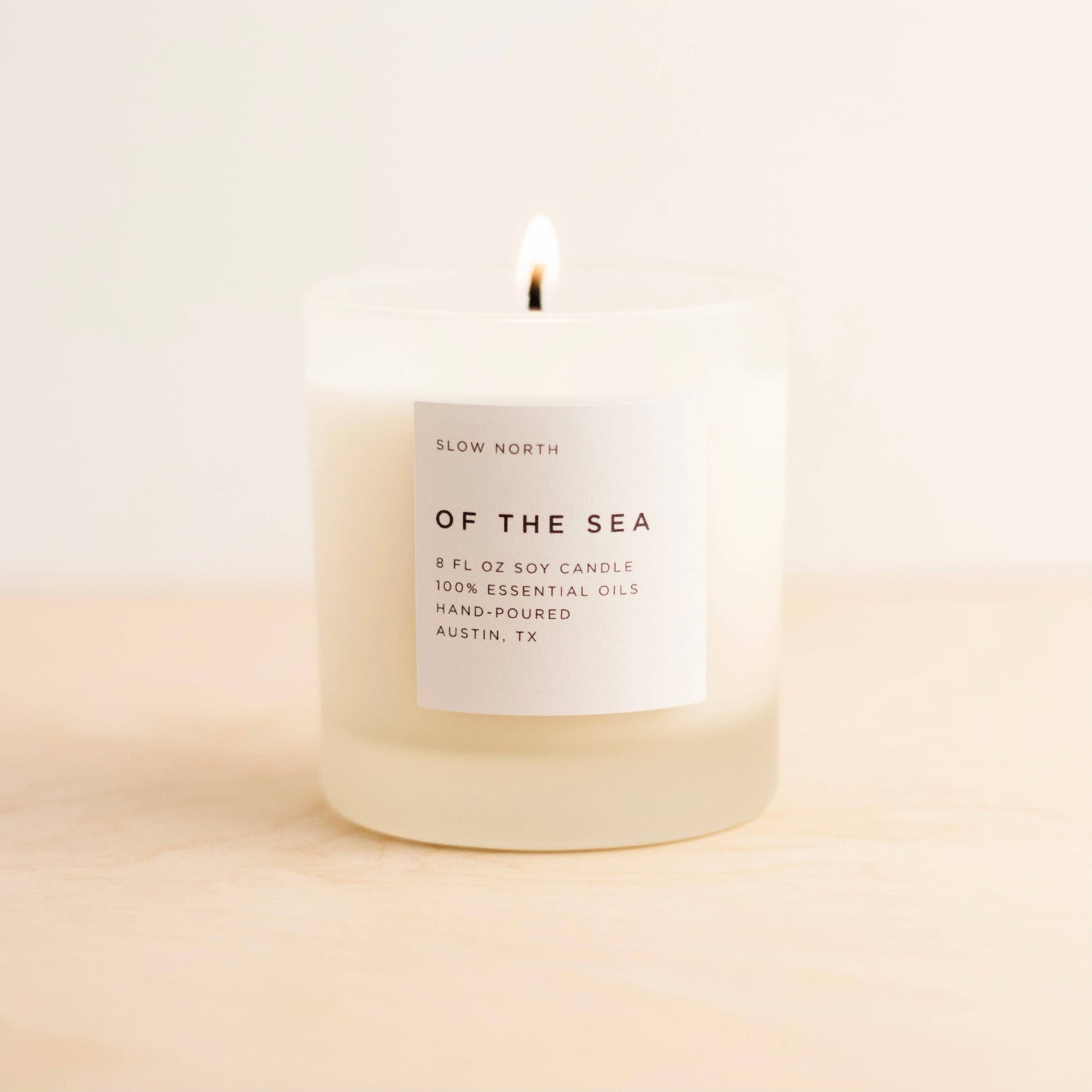 Slow North Of The Sea (Lavender, Eucalyptus, Peppermint) - Non-Toxic Candle