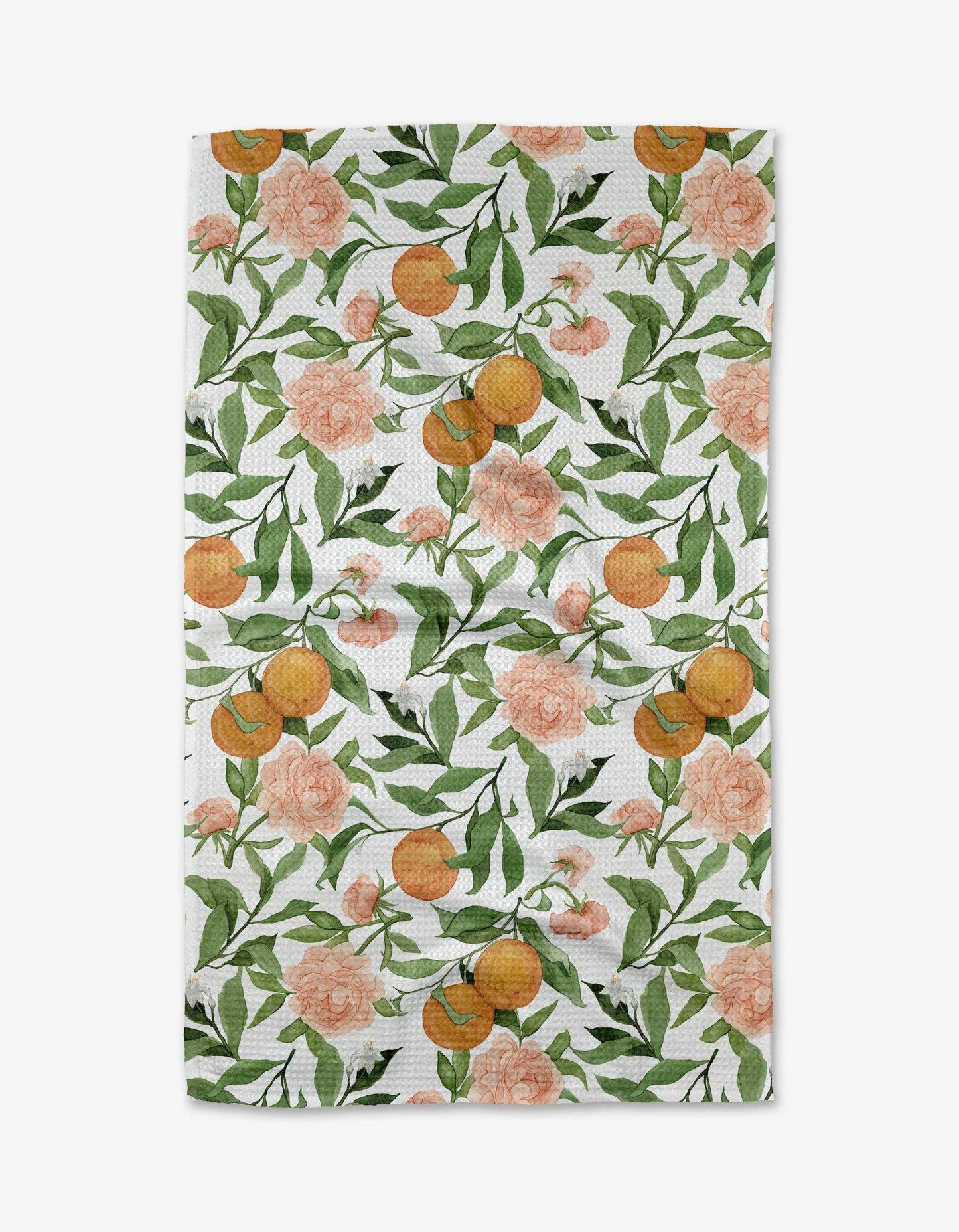 Geometry A Peony For Your Thoughts Tea Towel