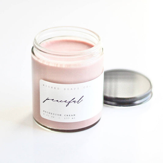 Wicked Soaps Magnesium Body Cream for Calm & Balance