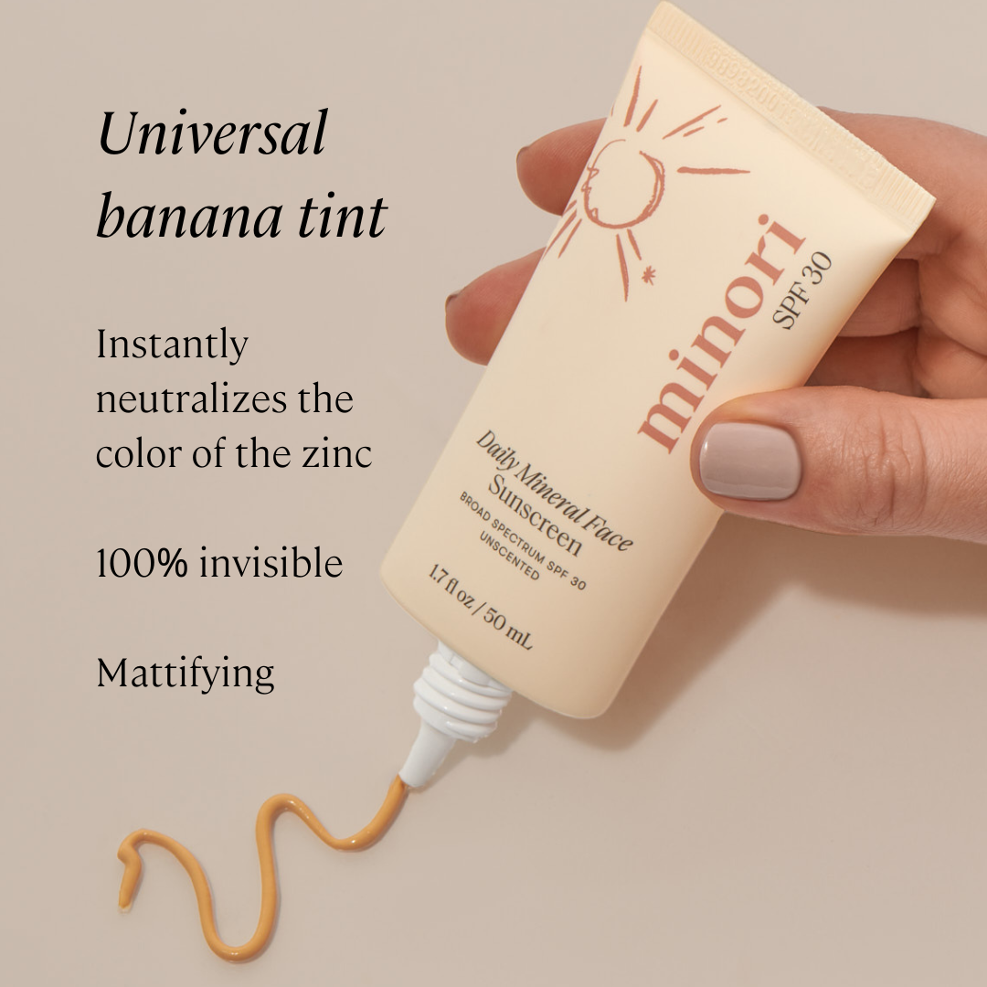 Minori Daily Mineral Face Sunscreen — SPF 30