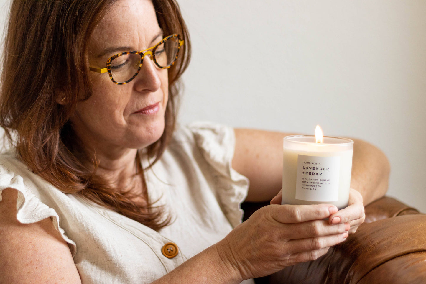 Slow North Lavender + Cedar - Non-Toxic Candle, Essential Oils, Holiday Favorite