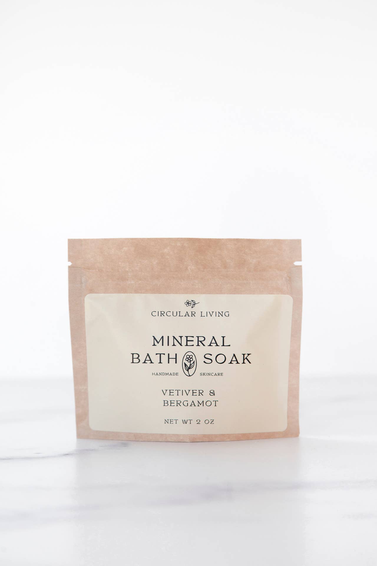 Circular Living Mineral Bath Soak Sachet, Vetiver & Bergamot