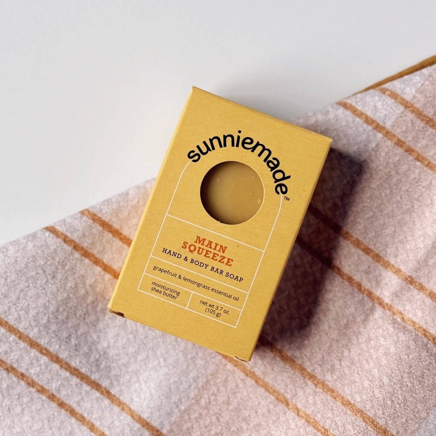 Sunniemade Main Squeeze Moisturizing Hand & Body Bar Soap
