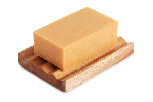 Sunniemade Teak Rectangular Zig Zag Soap Dish