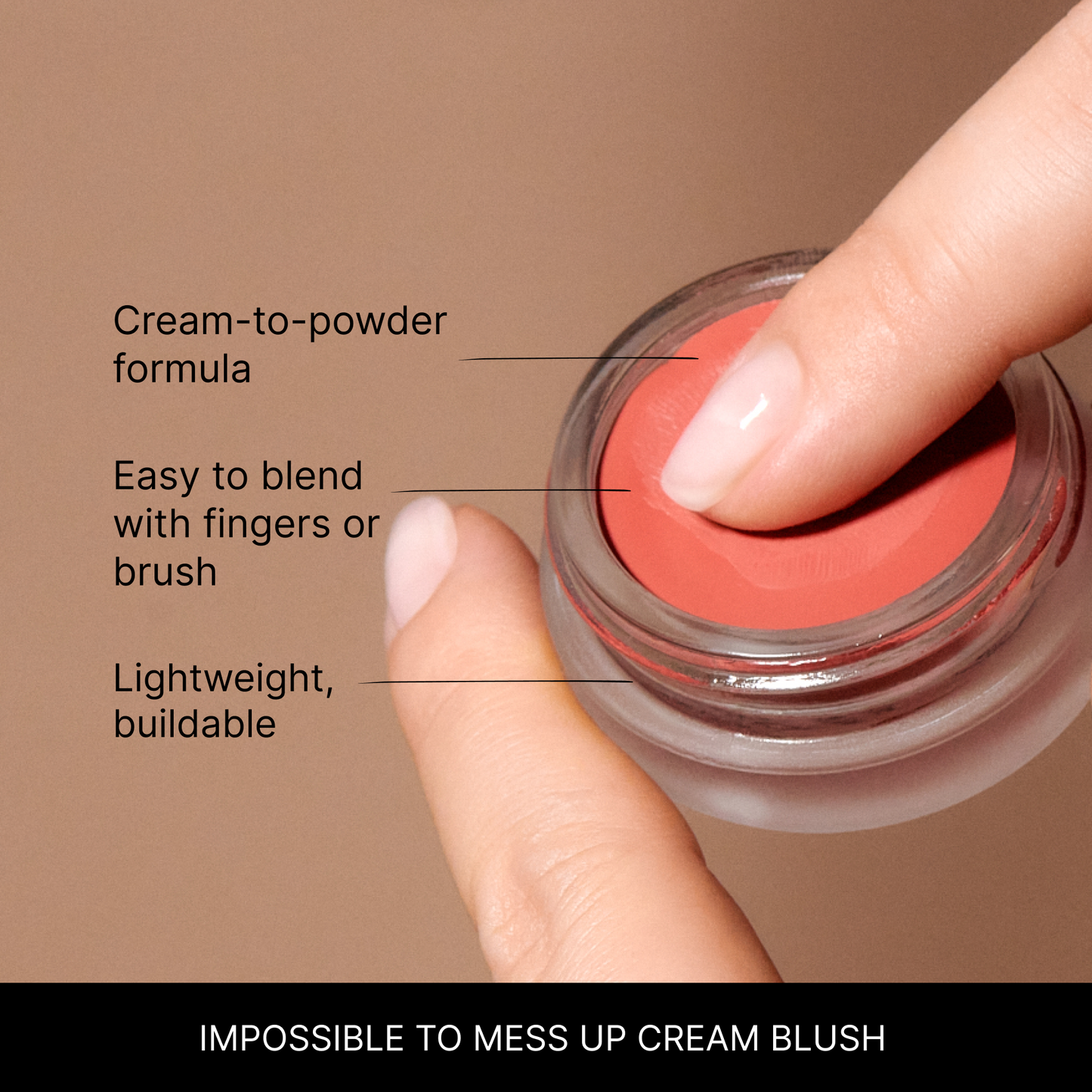 Minori Cream Blush — Scarlet