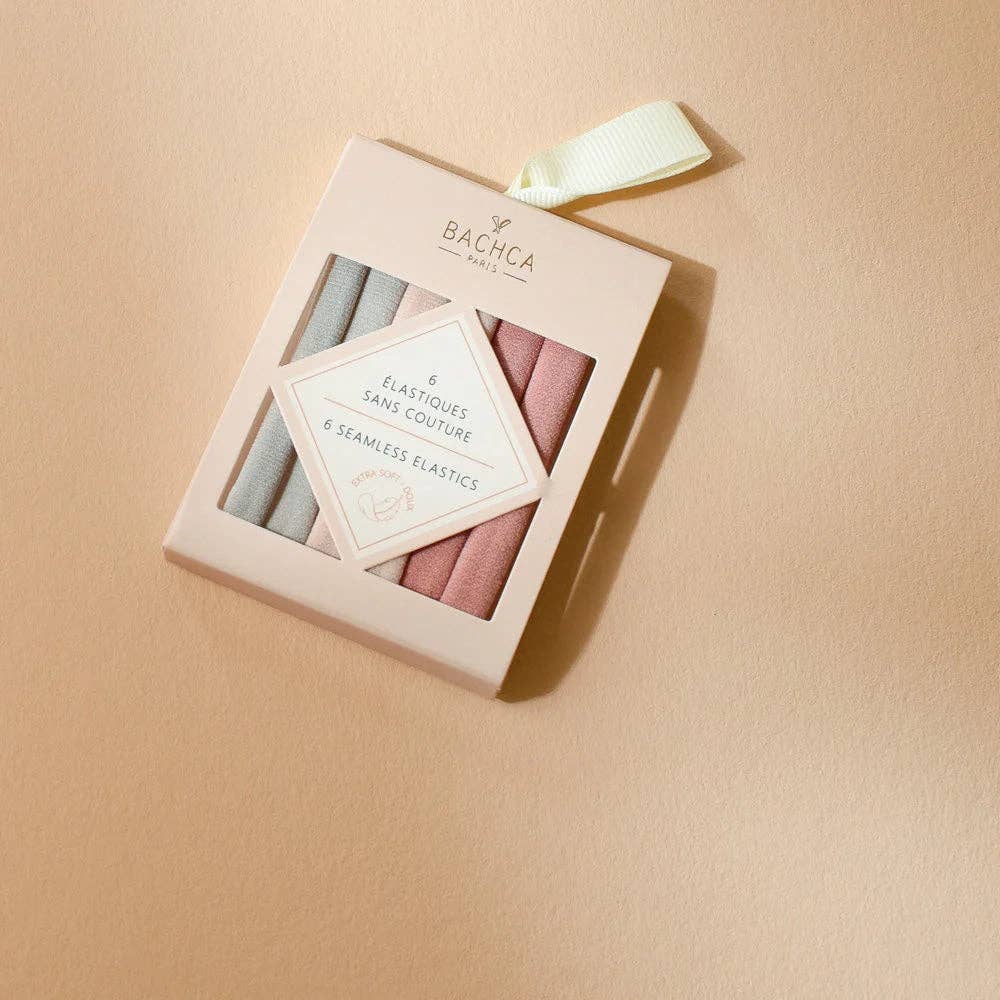 Bachca Gentle Seamless Hair Ties: Pastel
