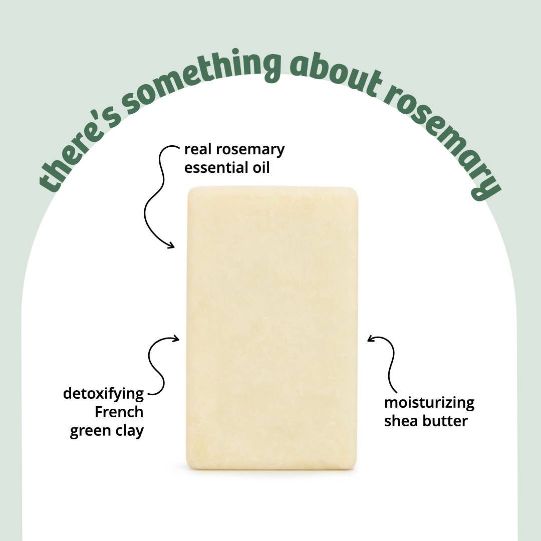 Sunniemade Very Rosemary Moisturizing Hand and Body Bar Soap